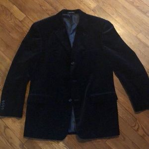 Alfani black velvet blazer 42R